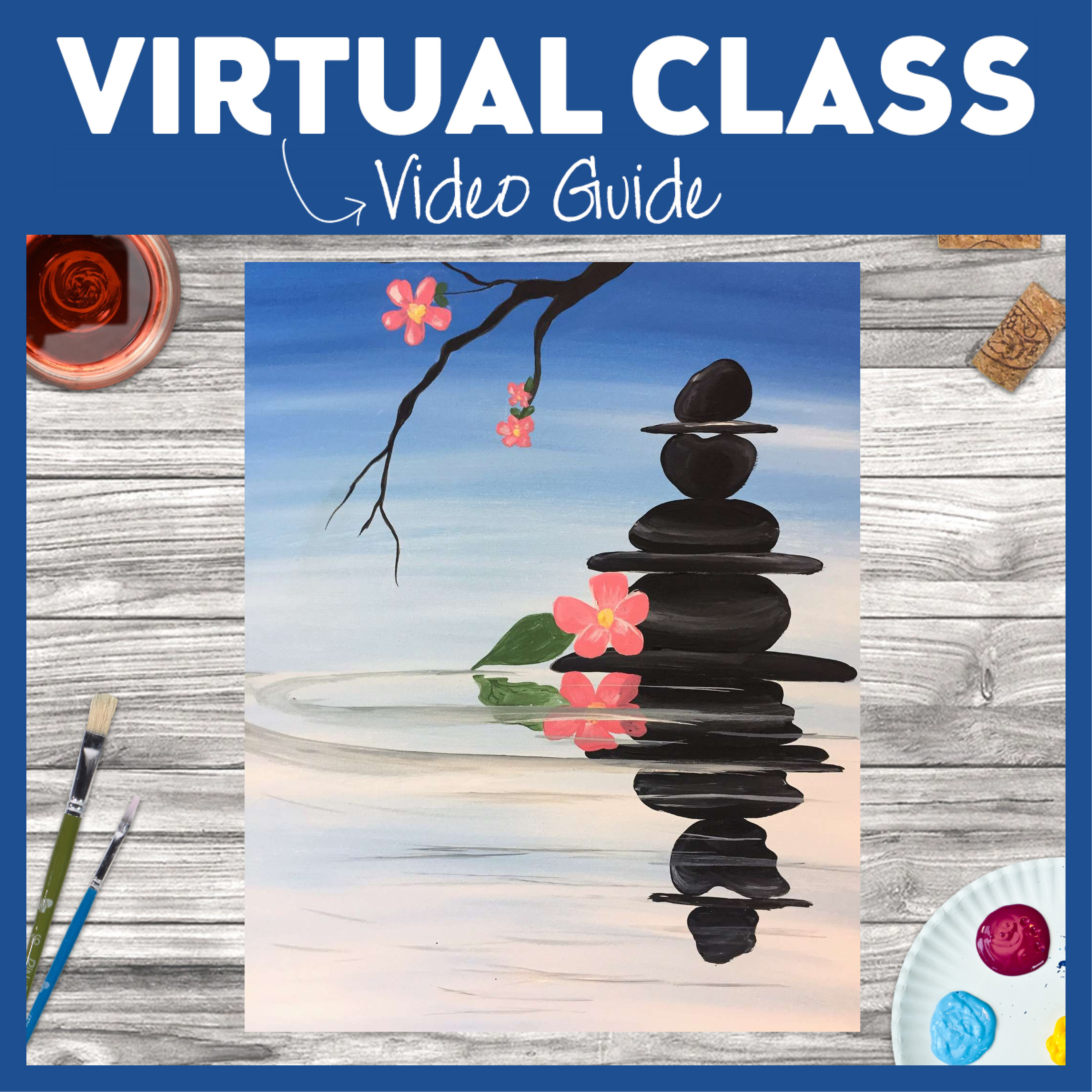 Pre-recorded virtual event. Supplies included option